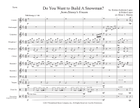 Do You Want To Build A Snowman? Percussion Ensemble scores gallery preview page 3