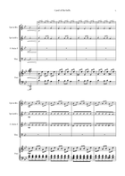 Carol Of The Bells | BRASS QUARTET and PIANO Brass Quartet scores gallery preview page 5