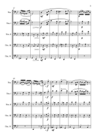 Hungarian Dance No 5 Small Ensemble scores gallery preview page 5