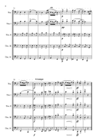 Hungarian Dance No 5 Small Ensemble scores gallery preview page 6