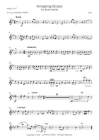 Amazing Grace Brass Ensemble scores gallery preview page 5