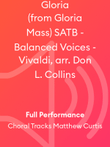 Gloria (from Gloria Mass) SATB - Balanced Voices - Vivaldi, arr. Don L. Collins