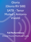 Gloria (Gloria RV 588) SATB - Tenor Muted - Antonio Vivaldi