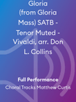 Gloria (from Gloria Mass) SATB - Tenor Muted - Vivaldi, arr. Don L. Collins