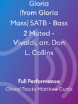 Gloria (from Gloria Mass) SATB - Bass 2 Muted - Vivaldi, arr. Don L. Collins