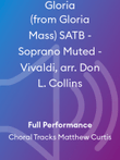 Gloria (from Gloria Mass) SATB - Soprano Muted - Vivaldi, arr. Don L. Collins