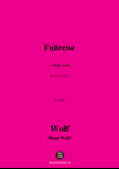 H. Wolf-Fußreise,in A Major