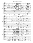 Baby Now That Ive Found You Choir scores gallery preview page 6