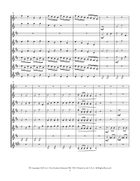 Overture to the Marriage of Figaro Brass Ensemble scores gallery preview page 6