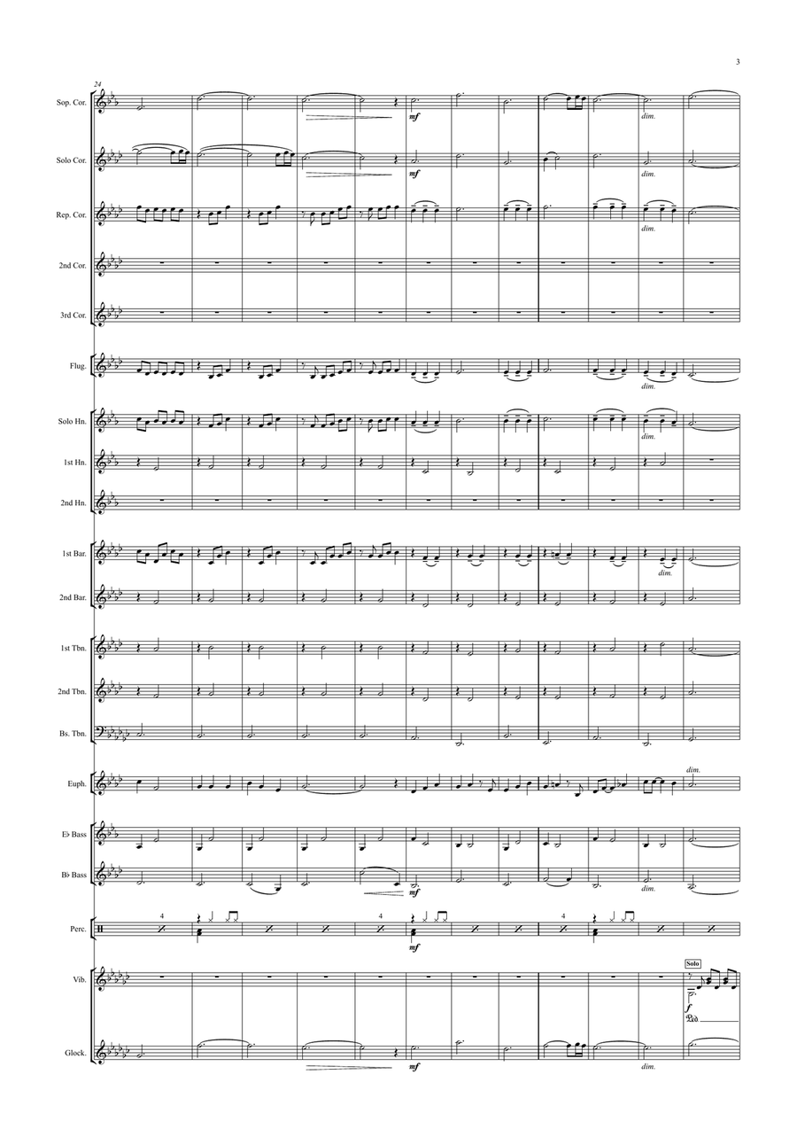 Rainbow Connections by Kenny Ascher Brass Band - Digital Sheet Music page 3
