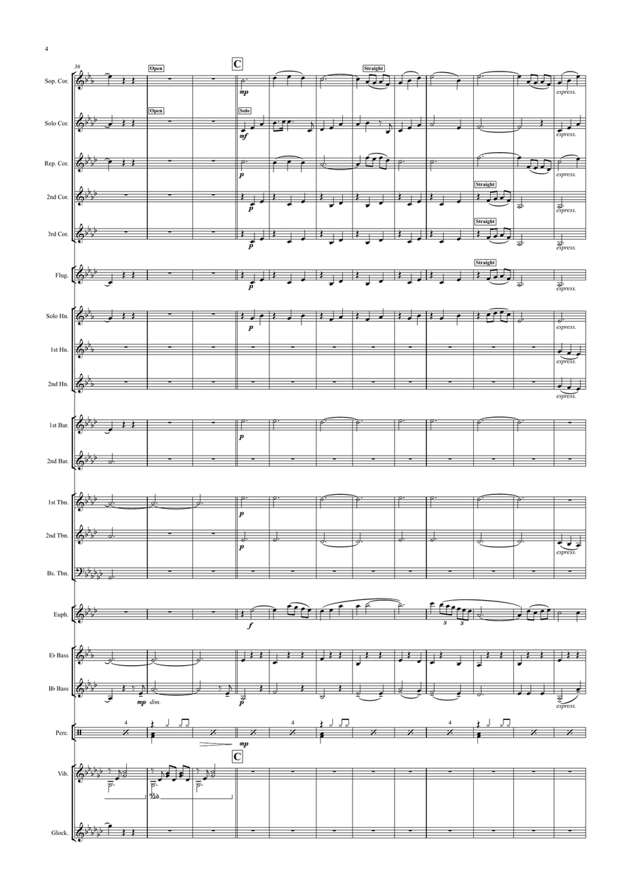 Rainbow Connections by Kenny Ascher Brass Band - Digital Sheet Music page 4