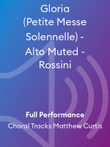 Gloria (Petite Messe Solennelle) - Alto Muted - Rossini