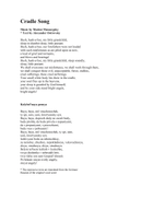 Cradle Song for Tuba or Bass Trombone and Piano Bass Trombone scores gallery preview page 3