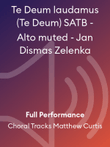 Te Deum laudamus (Te Deum) SATB - Alto muted - Jan Dismas Zelenka