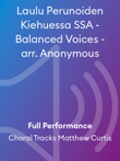 Laulu Perunoiden Kiehuessa SSA - Balanced Voices - arr. Anonymous