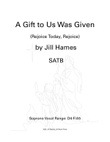 A Gift to Us Was Given (Rejoice Today, Rejoice)