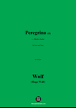 H. Wolf-Peregrina II,in B Major