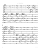 Widor - Toccata from Organ Symphony No. 8 for 12 double reeds (5’47) Woodwind Ensemble scores gallery preview page 5