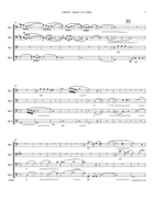 Gabrieli, G. - Sonata 1615 for four bassoons (4’13) Bassoon Quartet scores gallery preview page 3