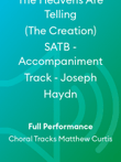 The Heavens Are Telling (The Creation) SATB - Accompaniment Track - Joseph Haydn