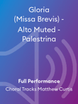 Gloria (Missa Brevis) - Alto Muted - Palestrina