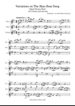 Variations on The Skye Boat Song (Speed Bonnie Boat) for 2 flutes and clarinet