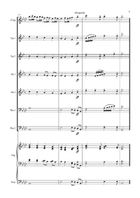 Advance Australia Fair Brass Ensemble scores gallery preview page 5