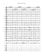 Some Through the Water Concert Band scores gallery preview page 6