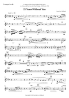 21 Years Without You Brass Quintet scores gallery preview page 6