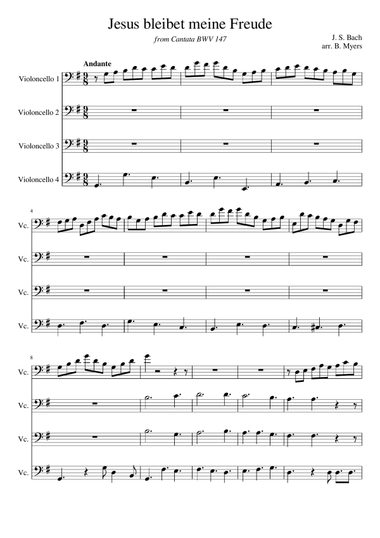 Jesus bleibet meine Freude (Jesu, Joy of Man's Desiring)