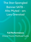 The Star-Spangled Banner SATB - Alto Muted - arr. Lars Grevstad