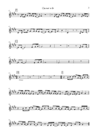 Oceans (Where Feet May Fail) B-Flat Clarinet scores gallery preview page 3