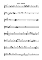Oceans (Where Feet May Fail) Soprano Saxophone scores gallery preview page 3