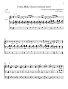 5 Pentecost Hymnprovisations for Organ Organ Solo scores gallery preview page 3