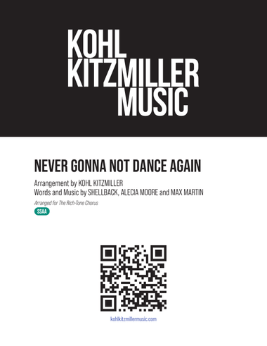 Never Gonna Not Dance Again