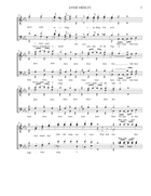 Medley: Tomorrow with Maybe, I Don't Need Anything But You, Easy Street Reprise, and You're Never... 4-Part scores gallery preview page 3
