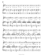 Don Gayseros(I), by Schubert, D.93 No.1, in A Major Piano, Vocal scores gallery preview page 4