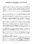 Variations on Adon Olam (Eternal Lord) for 2 flutes and clarinet