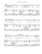 The Shadows Cross His Face Piano, Vocal scores gallery preview page 4