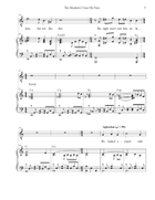 The Shadows Cross His Face Piano, Vocal scores gallery preview page 5