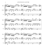 Adventure Of A Lifetime String Trio scores gallery preview page 3