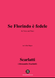 A. Scarlatti-Se Florindo è fedele,in A flat Major