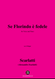 A. Scarlatti-Se Florindo è fedele,in A Major