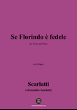 A. Scarlatti-Se Florindo è fedele,in D Major