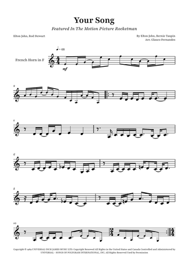 Your Song