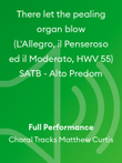 There let the pealing organ blow (L'Allegro, il Penseroso ed il Moderato, HWV 55) SATB - Alto Predom