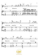 He Is The Master Piano, Vocal scores gallery preview page 4