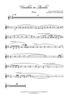 Variation on Aurelia - Instrumental Large Ensemble scores gallery preview page 4