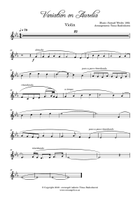 Variation on Aurelia - Instrumental Large Ensemble scores gallery preview page 5