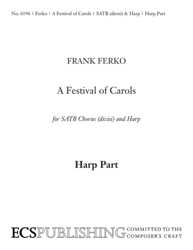 A Festival of Carols (Downloadable Harp Part)